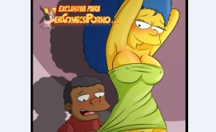 Marge Simpson aula de sexo com o novinho