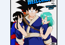 Bulma dar conselhos amoosos para Goku e Chichi