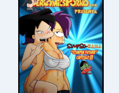 Simpsons e Futurama sexo grupal – 02